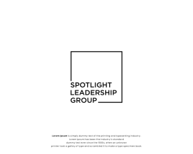 Logo Design Entry 2877647 submitted by manaf to the contest for Spotlight Leadership Group run by SpenceSterloff