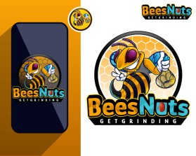 Logo Design entry 2885256 submitted by Suhaimi to the Logo Design for Bees Nuts run by MarkLitton