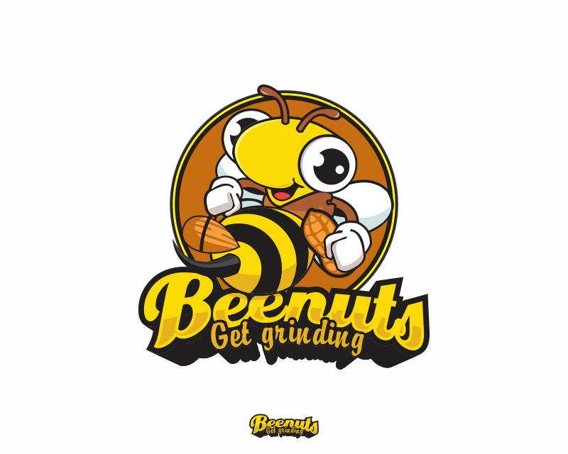 Logo Design entry 2887498 submitted by bimohrty17 to the Logo Design for Bees Nuts run by MarkLitton