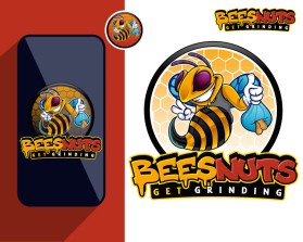 Logo Design entry 2887191 submitted by awesome to the Logo Design for Bees Nuts run by MarkLitton