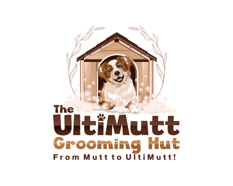Logo Design entry 2881016 submitted by Armchtrm to the Logo Design for The UltiMutt Grooming Hut run by usndsd