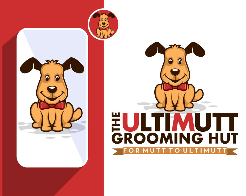 Dog Grooming Logo Design