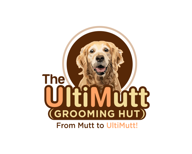 Logo Design entry 2881016 submitted by ej94 to the Logo Design for The UltiMutt Grooming Hut run by usndsd