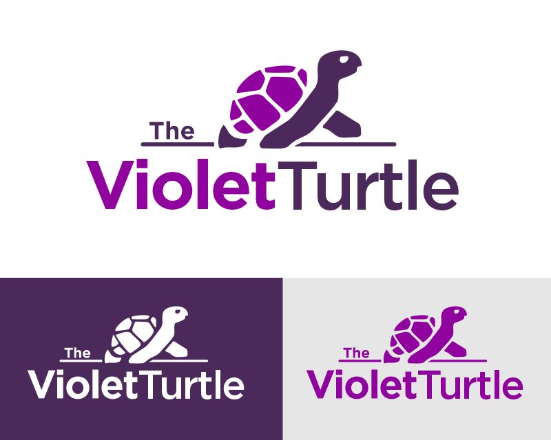Logo Design entry 2882762 submitted by minakjinggo to the Logo Design for The Violet Turtle run by mattakers1980