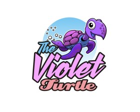Logo Design Entry 2882870 submitted by Suhaimi to the contest for The Violet Turtle run by mattakers1980