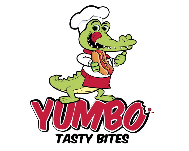 Logo Design entry 2894716 submitted by madartist to the Logo Design for Yumbo's (alligator theme logo needed). Please READ the brief below and focus on the older group of kids aged 10-14.  Thanks! run by jokumerydudley