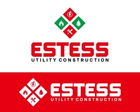 Logo Design Entry 2886299 submitted by stuckattwo to the contest for Estess Utility Services LLC run by estess2017