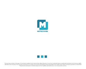 Logo Design entry 2897353 submitted by aspire_design_online to the Logo Design for Metro Subs run by efwiley