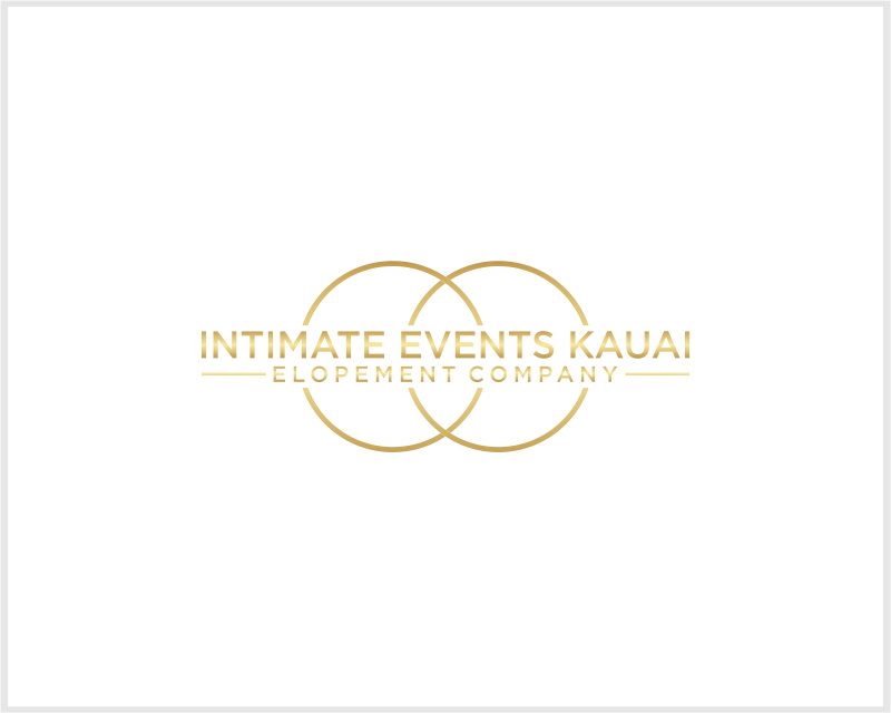 Logo Design entry 2894810 submitted by Hasbunallah to the Logo Design for Intimate Events Kauai run by VBajwa