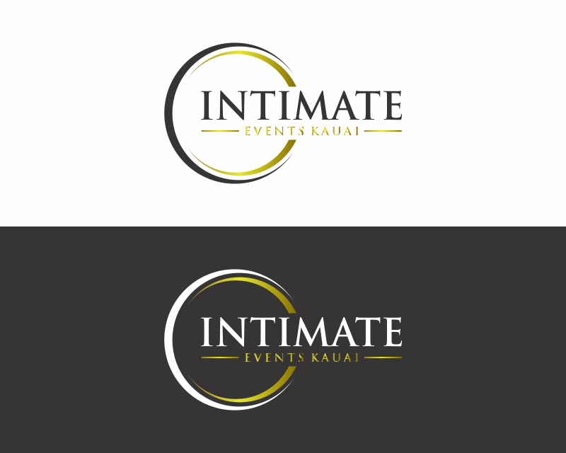 Logo Design entry 2894810 submitted by ecriesdiyantoe to the Logo Design for Intimate Events Kauai run by VBajwa