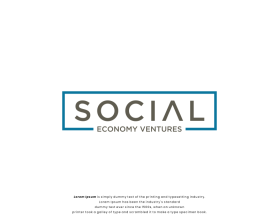 Logo Design Entry 2895765 submitted by manaf to the contest for Social Economy Ventures run by Social