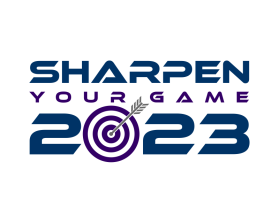 Logo Design entry 2890008 submitted by stuckattwo to the Logo Design for Sharpen Your Game 2023 run by lmoughan