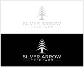 Logo Design entry 2891583 submitted by Hasbunallah to the Logo Design for Silver Arrow Tree Farm run by jasonfimrite