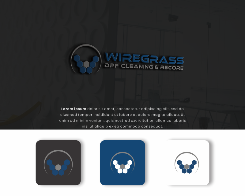 Logo Design entry 2896282 submitted by kipli to the Logo Design for Wiregrass DPF Cleaning & Recore run by ordwaybrian3