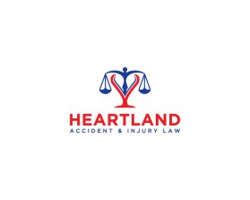 Logo Design Entry 2893016 submitted by Cobrator to the contest for Heartland Accident & Injury Law run by KAJLegal