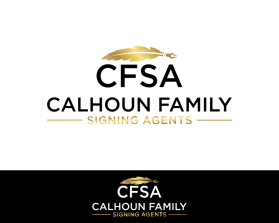Logo Design Entry 3003067 submitted by SabunMantan to the contest for Calhoun Family Signing Agents run by MPCalhoun