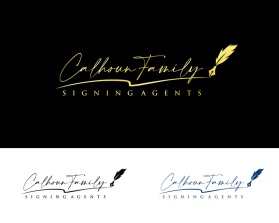 Logo Design Entry 3002551 submitted by zayus to the contest for Calhoun Family Signing Agents run by MPCalhoun