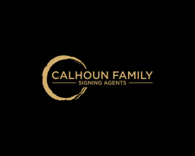 Logo Design Entry 3002568 submitted by podelsky to the contest for Calhoun Family Signing Agents run by MPCalhoun