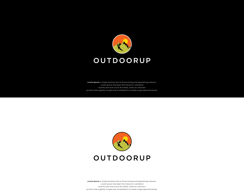 Logo Design entry 2901051 submitted by manaf to the Logo Design for OutdoorUp run by joncarey82