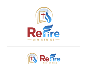 Logo Design entry 2905797 submitted by stuckattwo to the Logo Design for ReFire Ministries run by Marywellshatcher