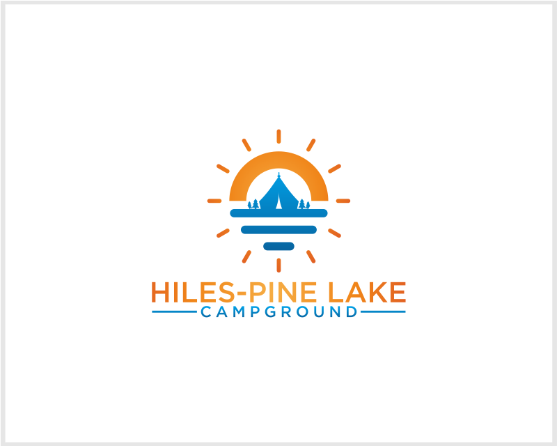 Logo Design entry 2911106 submitted by Hasbunallah to the Logo Design for Hiles-Pine Lake Campground run by jmeschab