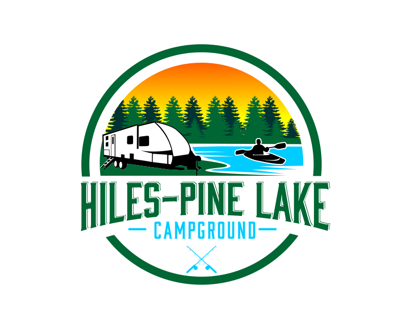 Logo Design entry 2908866 submitted by gembelengan to the Logo Design for Hiles-Pine Lake Campground run by jmeschab