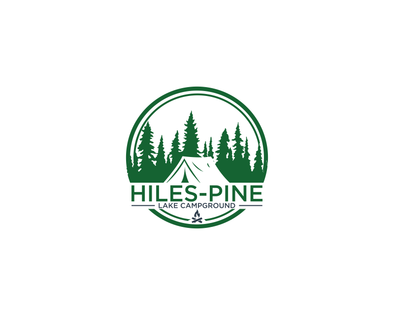 Logo Design entry 2905596 submitted by podelsky to the Logo Design for Hiles-Pine Lake Campground run by jmeschab
