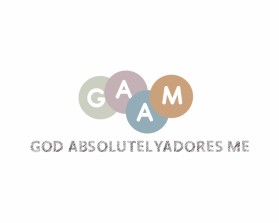 Logo Design Entry 3016281 submitted by Moevad to the contest for God Absolutely Adores Me run by Sugawuga