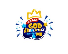 Logo Design Entry 2906411 submitted by wongminus to the contest for God Absolutely Adores Me run by Sugawuga
