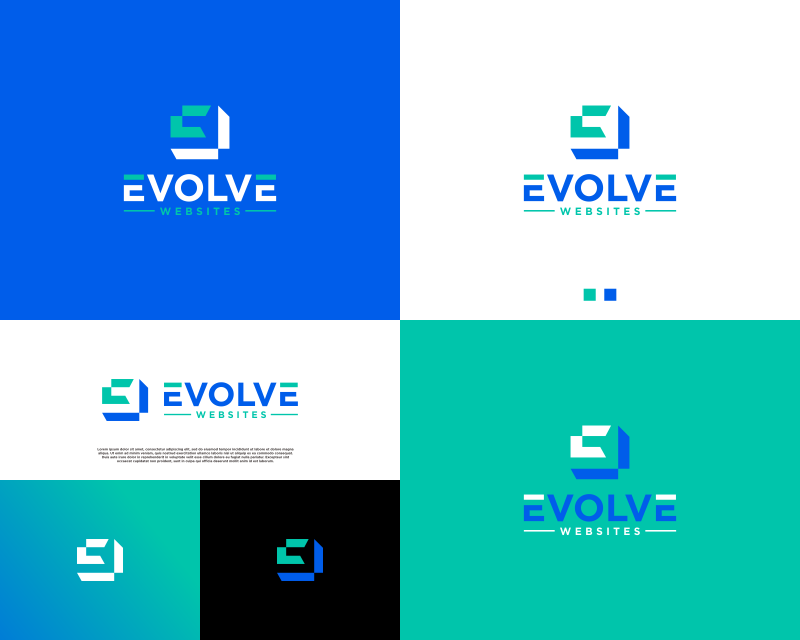 Logo Design entry 2905875 submitted by kintong to the Logo Design for EVOLVE Websites run by seota