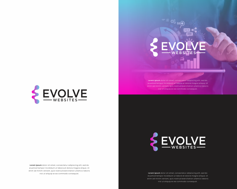 Logo Design entry 2906261 submitted by ecriesdiyantoe to the Logo Design for EVOLVE Websites run by seota