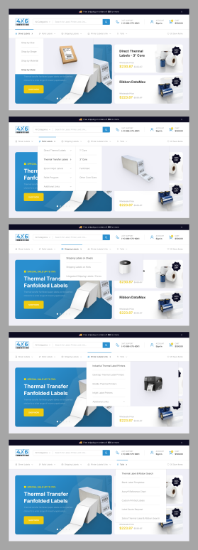 Web Design entry 3028781 submitted by Azzam