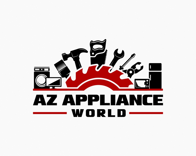 Logo Design entry 2913922 submitted by Armchtrm to the Logo Design for AZ Appliance World run by SonoranQueen