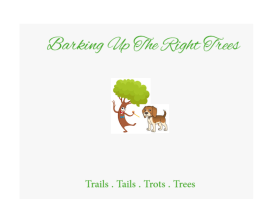 Logo Design Entry 2910286 submitted by Bikram141 to the contest for Barking Up The Right Trees-  Race Day Event Management run by Nicolegeller