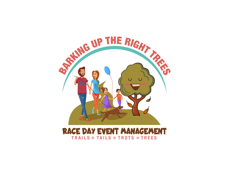 Logo Design entry 2910767 submitted by seven.seconds to the Logo Design for Barking Up The Right Trees-  Race Day Event Management run by Nicolegeller