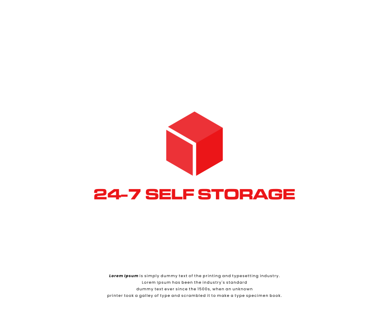 Logo Design entry 2912172 submitted by manaf to the Logo Design for 24-7 Self Storage run by iameaton