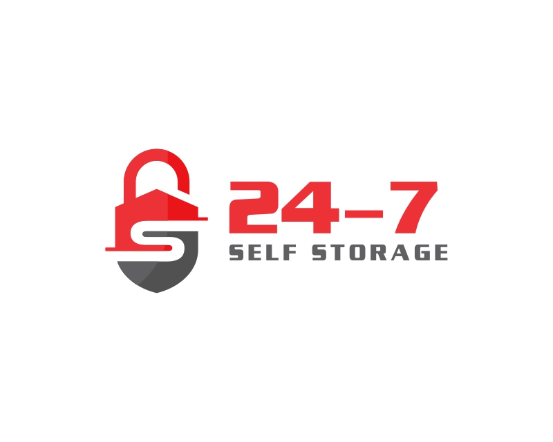 Logo Design entry 2912172 submitted by DAYS to the Logo Design for 24-7 Self Storage run by iameaton