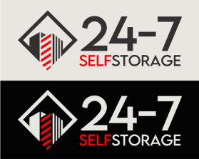 Logo Design entry 2912172 submitted by Nugh71 to the Logo Design for 24-7 Self Storage run by iameaton