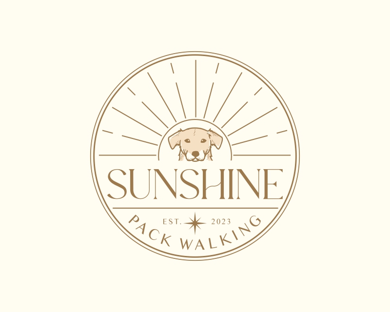 Logo Design entry 2921173 submitted by Armchtrm to the Logo Design for Sunshine Pack Walking run by jenniferm