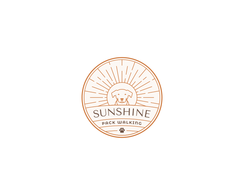 Logo Design entry 2921173 submitted by Albatik to the Logo Design for Sunshine Pack Walking run by jenniferm