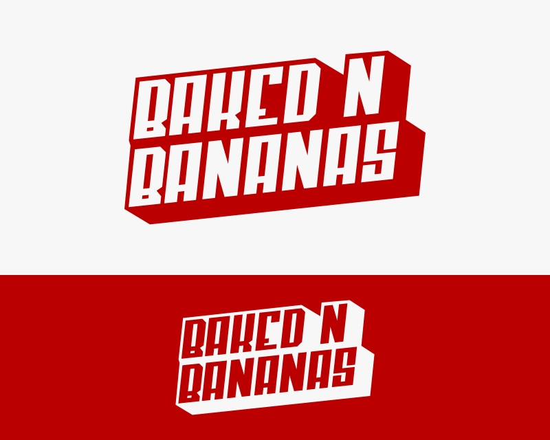 Logo Design entry 2921662 submitted by saifulanam23 to the Logo Design for Baked and Bananas run by Moodaddyy