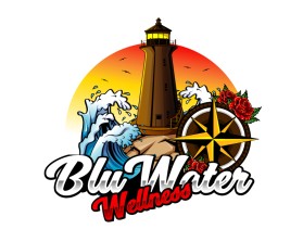 Logo Design Entry 2977663 submitted by DEBDAN to the contest for Blu Water Wellness run by Bornblu