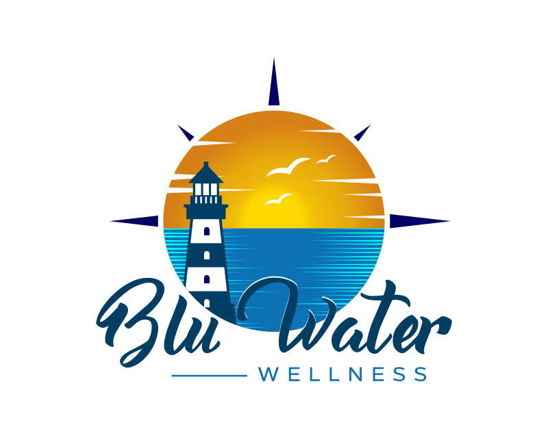 Logo Design entry 2977328 submitted by AaronEthan to the Logo Design for Blu Water Wellness run by Bornblu