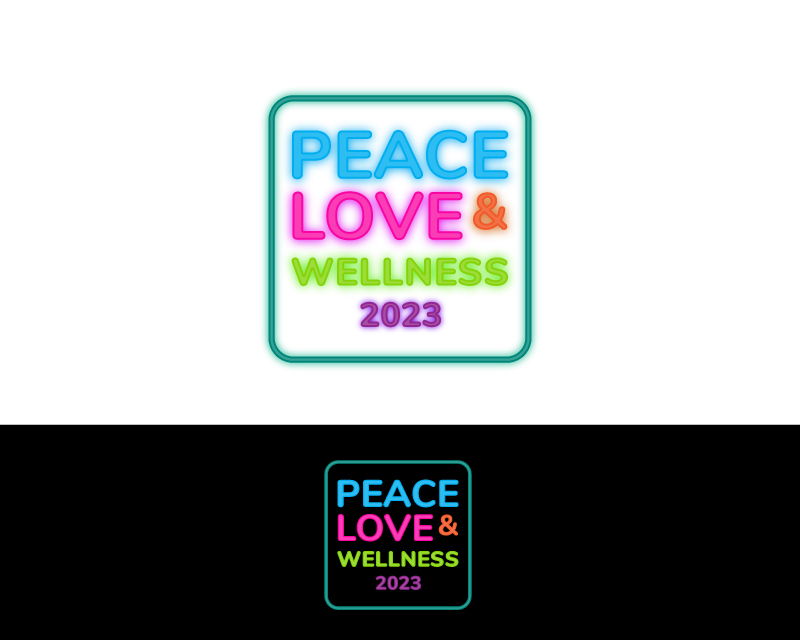 Logo Design entry 2915074 submitted by PIO to the Logo Design for PEACE, LOVE and WELLNESS 2023 run by Dancing Goats
