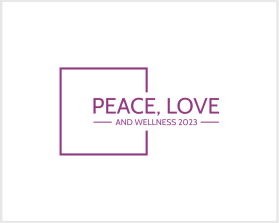 Logo Design entry 2914076 submitted by Galih to the Logo Design for PEACE, LOVE and WELLNESS 2023 run by Dancing Goats