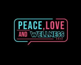 Logo Design Entry 2916162 submitted by wongminus to the contest for PEACE, LOVE and WELLNESS 2023 run by Dancing Goats