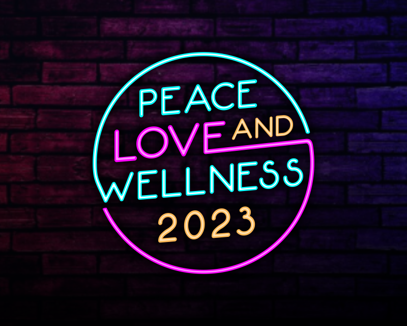 Logo Design entry 2914083 submitted by zayus to the Logo Design for PEACE, LOVE and WELLNESS 2023 run by Dancing Goats