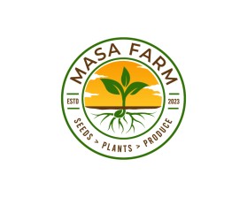 Logo Design entry 2916079 submitted by stuckattwo to the Logo Design for MASA Farm run by goatboy