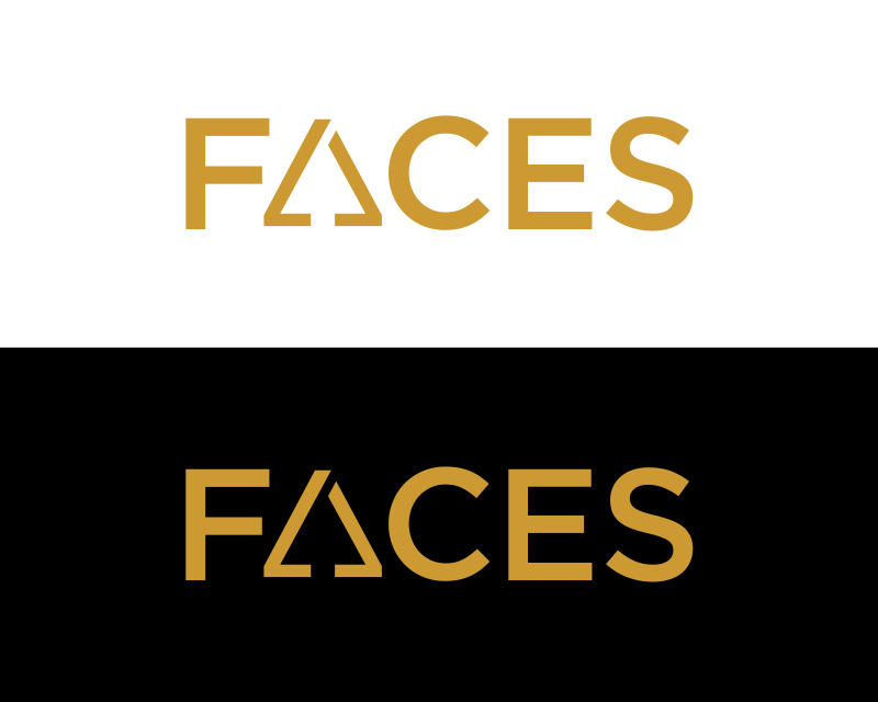 Logo Design entry 2918787 submitted by irfankhakim to the Logo Design for FACES with 77 integrated inside the word itself run by veronicaswr