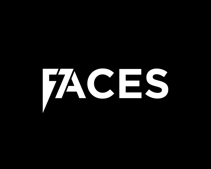 Logo Design entry 2920891 submitted by erna091 to the Logo Design for FACES with 77 integrated inside the word itself run by veronicaswr
